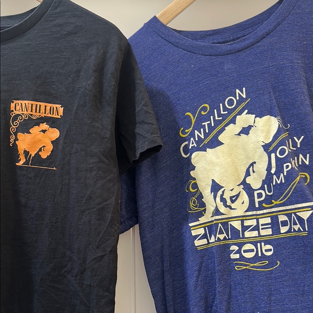 Cantillon Jolly Pumpkin Brewery RARE Shirts